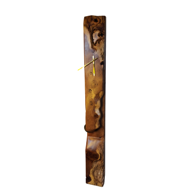 Acacia wall clock